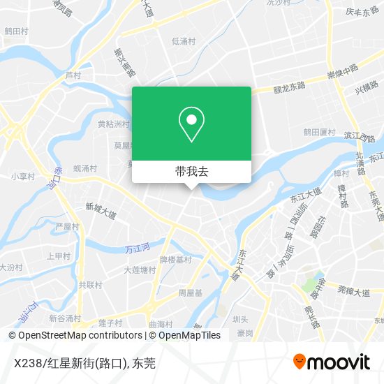 X238/红星新街(路口)地图