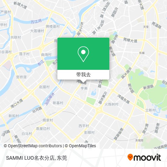 SAMMI LUO名衣分店地图