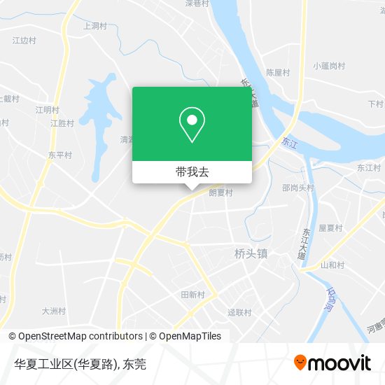 华夏工业区(华夏路)地图