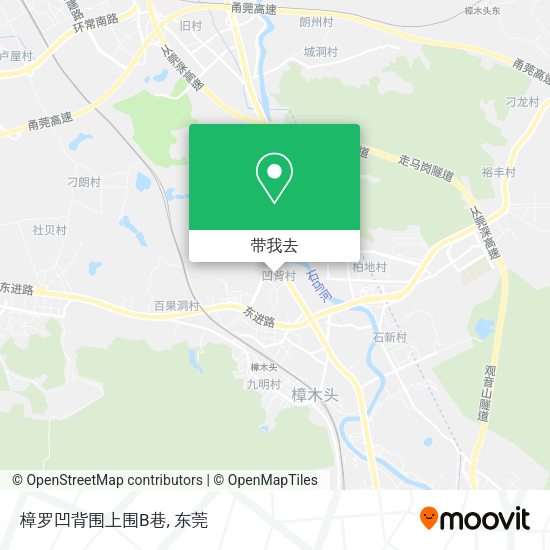 樟罗凹背围上围B巷地图