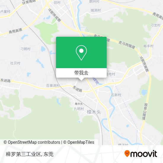 樟罗第三工业区地图