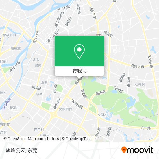 旗峰公园地图