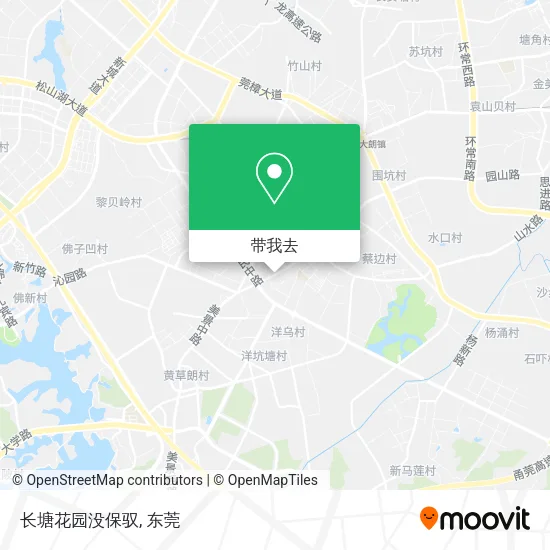 长塘花园没保驭地图