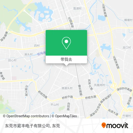 东莞市庭丰电子有限公司地图