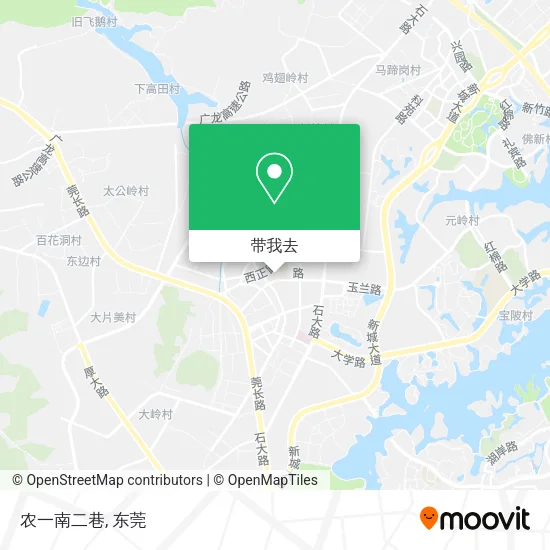 农一南二巷地图