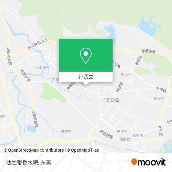 法兰蒂香水吧地图