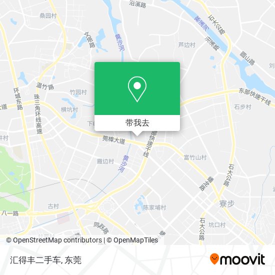 汇得丰二手车地图