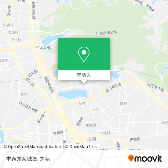 丰泰东海城堡地图