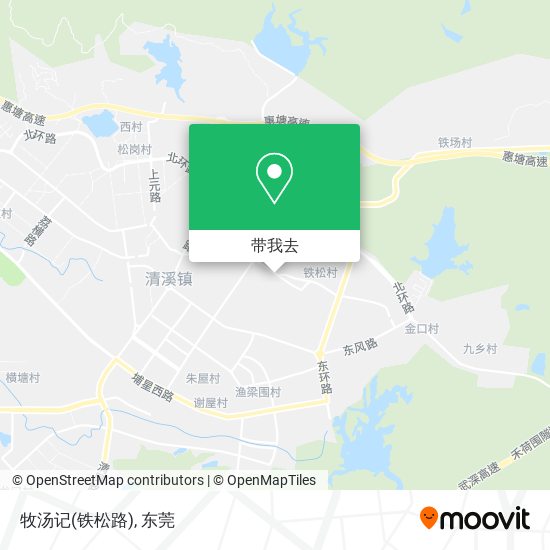牧汤记(铁松路)地图