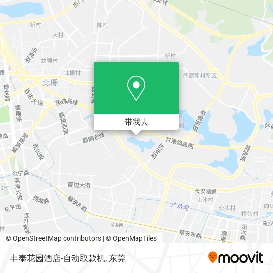 丰泰花园酒店-自动取款机地图