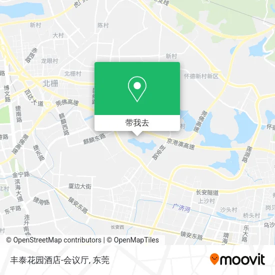 丰泰花园酒店-会议厅地图