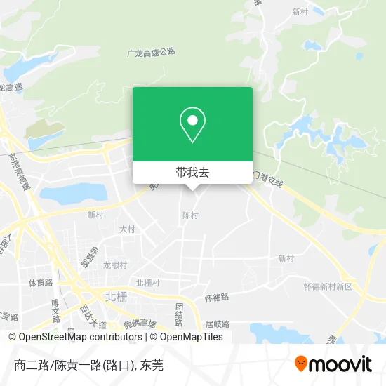 商二路/陈黄一路(路口)地图