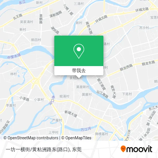 一坊一横街/黄粘洲路东(路口)地图