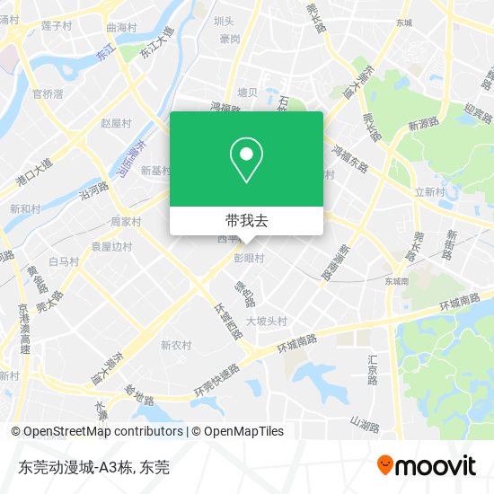 东莞动漫城-A3栋地图
