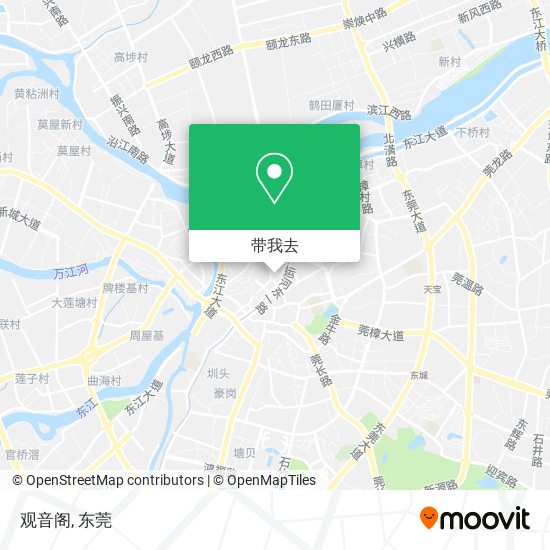 观音阁地图