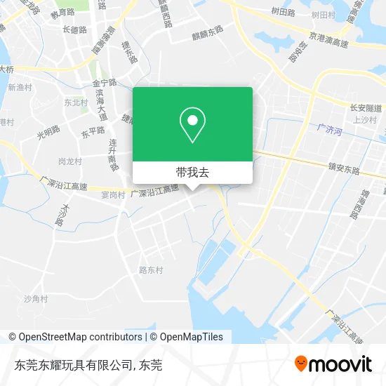 东莞东耀玩具有限公司地图