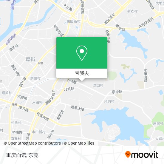 重庆面馆地图