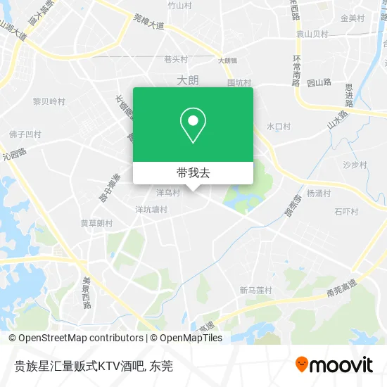 贵族星汇量贩式KTV酒吧地图
