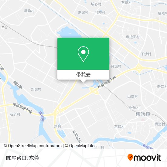 陈屋路口地图