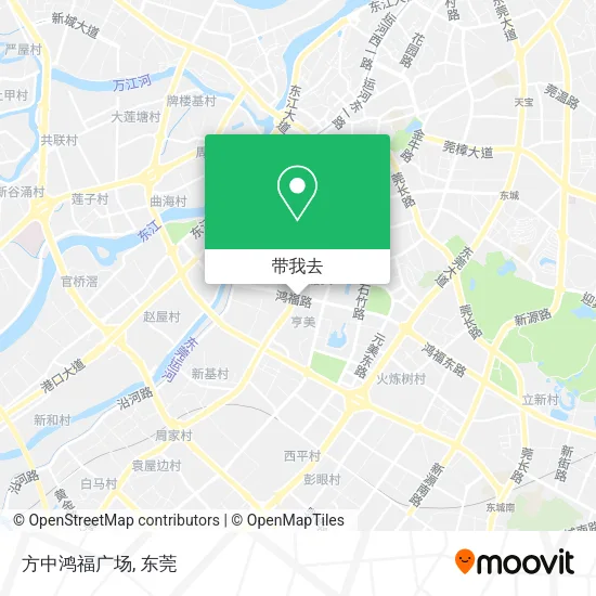 方中鸿福广场地图