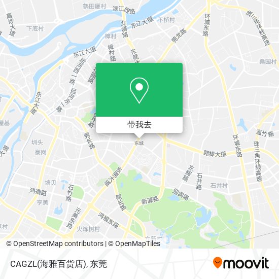 CAGZL(海雅百货店)地图