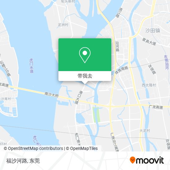 福沙河路地图