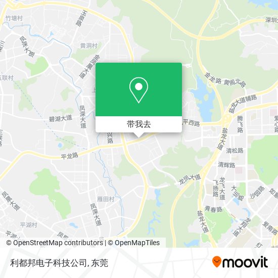 利都邦电子科技公司地图