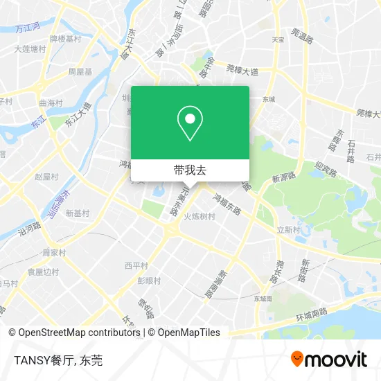 TANSY餐厅地图