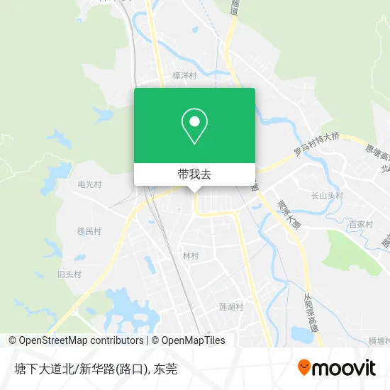 塘下大道北/新华路(路口)地图