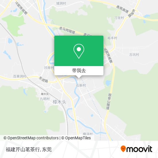 福建芹山茗茶行地图