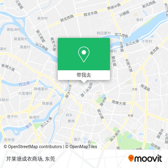 芹莱塘成衣商场地图
