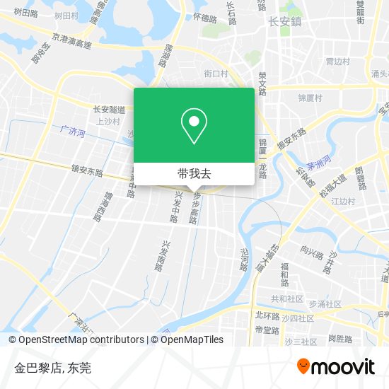 金巴黎店地图