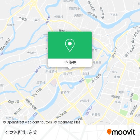 金龙汽配街地图