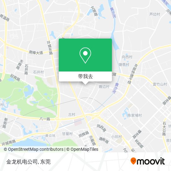 金龙机电公司地图