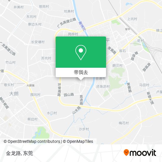 金龙路地图