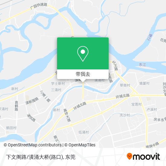 下文阁路/潢涌大桥(路口)地图