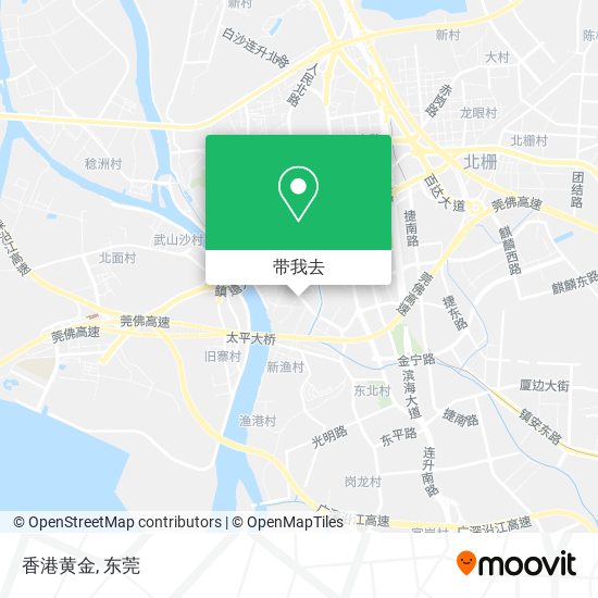 香港黄金地图