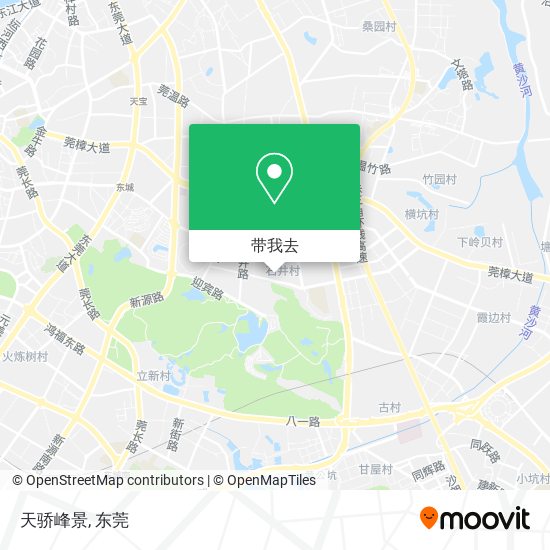 天骄峰景地图