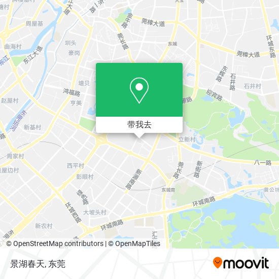 景湖春天地图