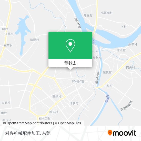 科兴机械配件加工地图