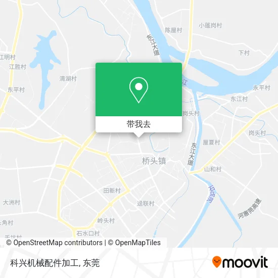 科兴机械配件加工地图