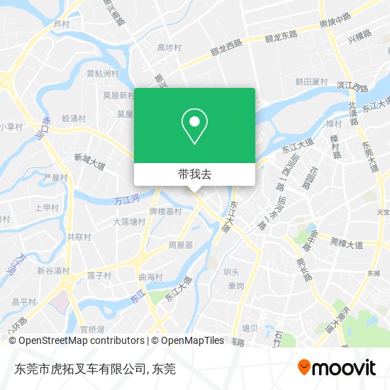 东莞市虎拓叉车有限公司地图