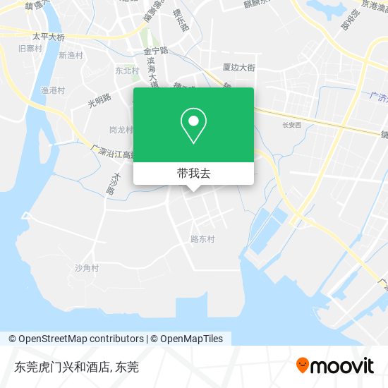 东莞虎门兴和酒店地图
