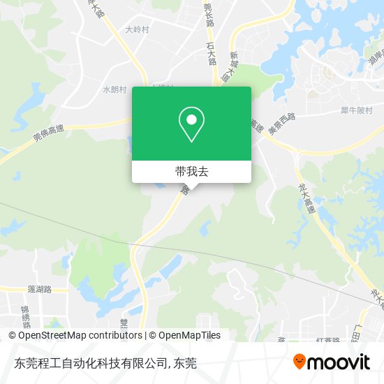 东莞程工自动化科技有限公司地图