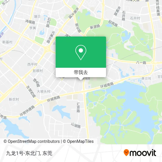 九龙1号-东北门地图