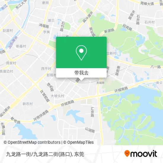 九龙路一街/九龙路二街(路口)地图