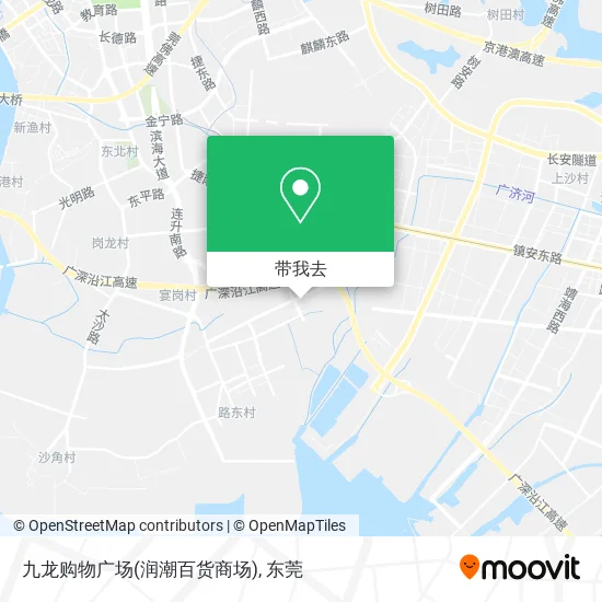 九龙购物广场(润潮百货商场)地图