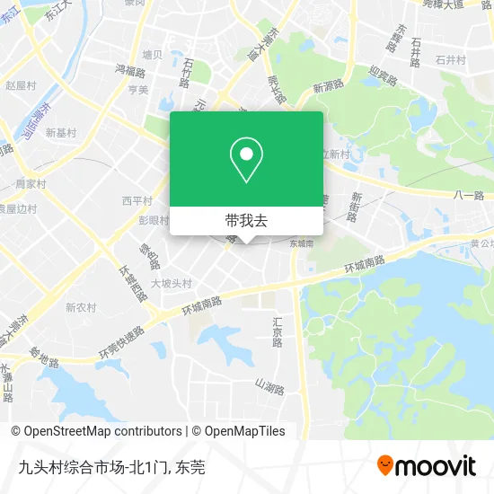 九头村综合市场-北1门地图