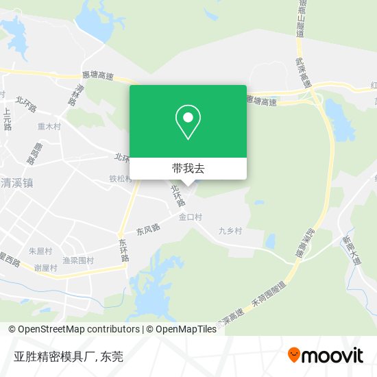 亚胜精密模具厂地图