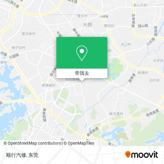 顺行汽修地图
